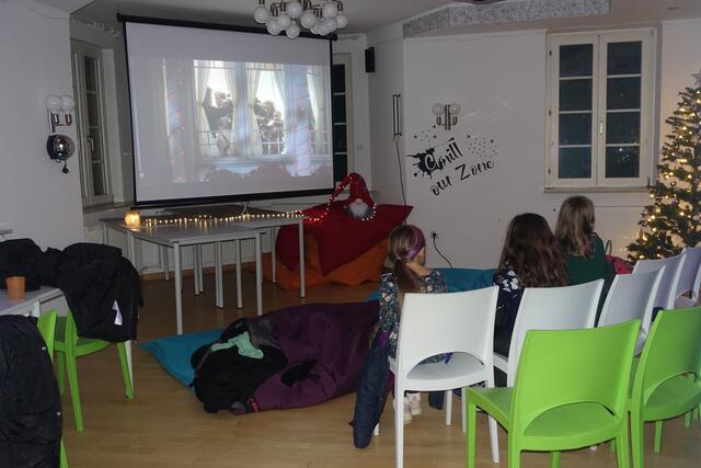 Weihnachtsmarkt, Kinderkino im Jugendtreff | Foto: Kristin Hätterich