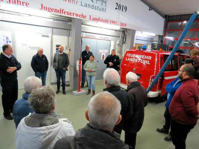 Rundgang durch die Feuerwache der FFW Landstuhl | Foto: Boris Bohr