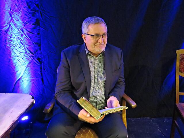 Siegfried Kollmar als Schirmherr der Veranstaltung | Foto: Brigitte Melder