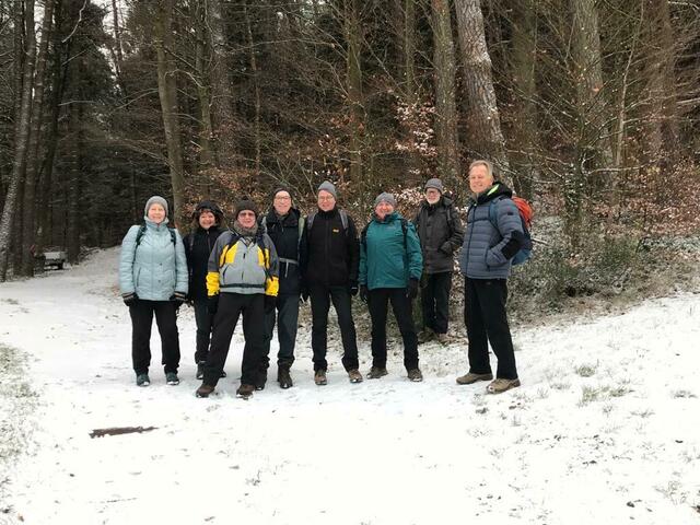 Gruppenbild im Schnee | Foto: Ich