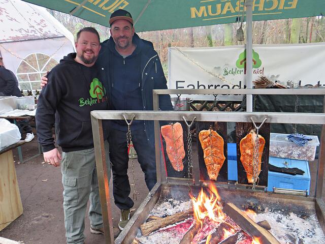 Impressionen mit Flammlachs | Foto: Brigitte Melder