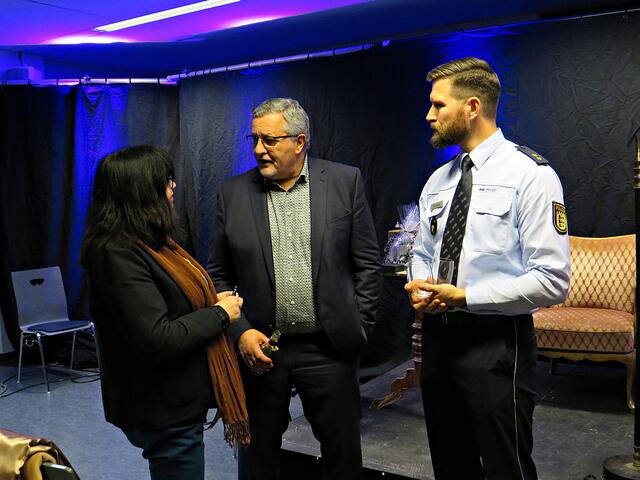 Pausengespräche | Foto: Brigitte Melder