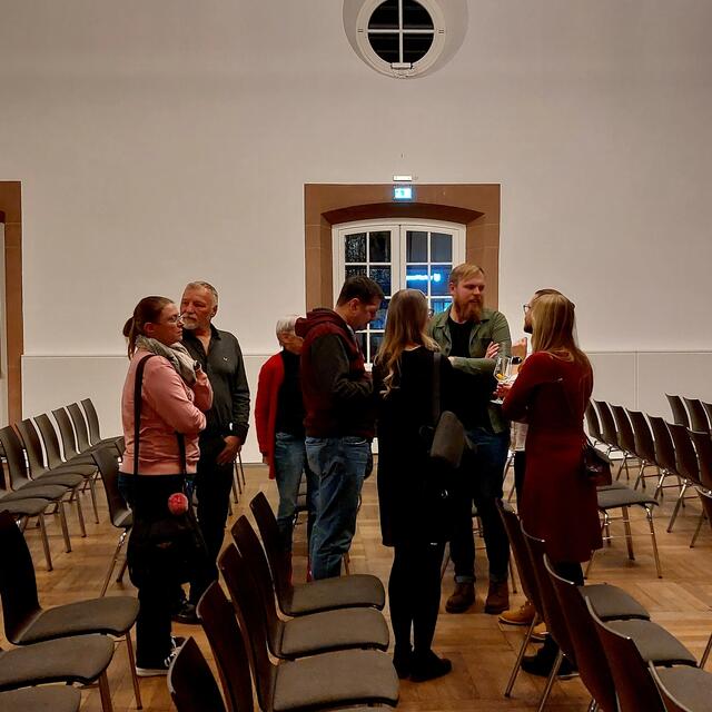 In der Pause umringt von Fans | Foto: Brigitte Melder