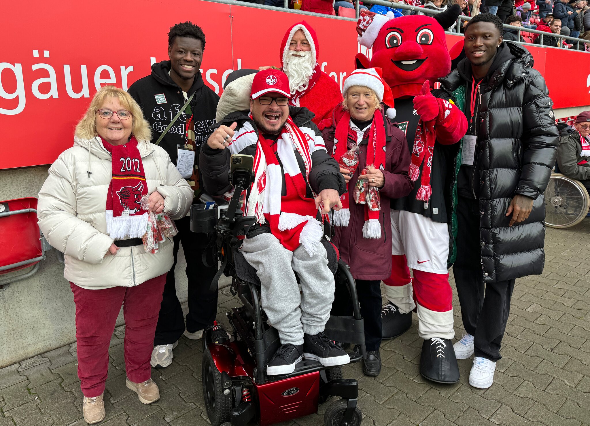 FCK und „1. FCK Fairplay“ würdigen Treue von Fans mit Handicapn