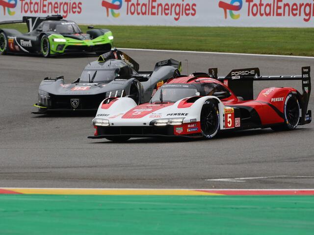 Porsche konnte mit der #5  von Penske Motorsport zwei 3. Plätze erreichen | Foto: Reuschel ( moto-foto )