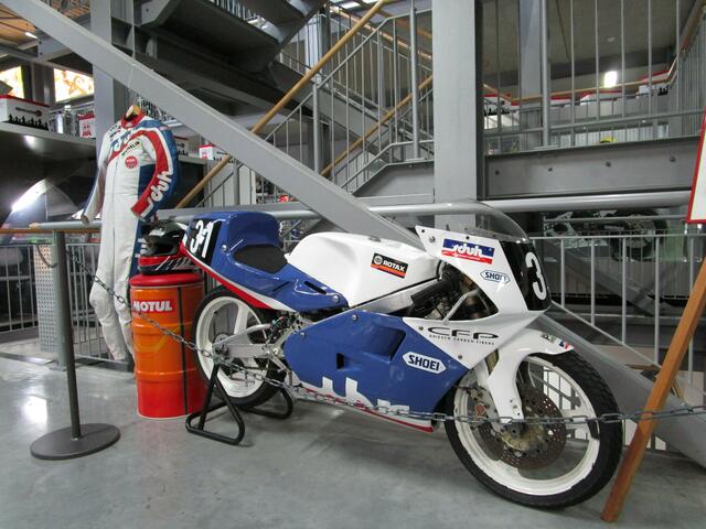Die JJ Cobas-Rotax 125 ccm Rennmaschine von Ralf Waldmann mit CFP-Schriftzug | Foto: Michael Sonnick