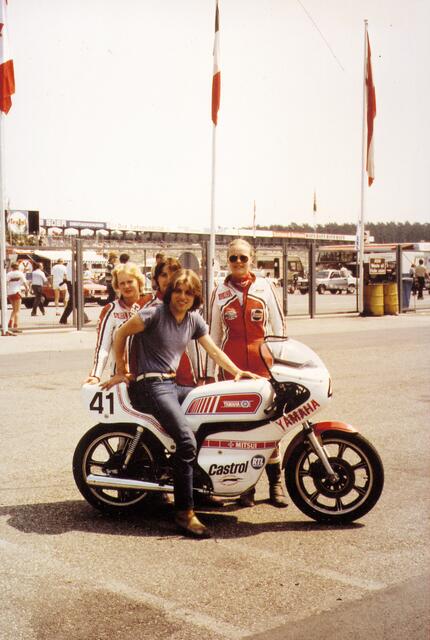 Martin Wimmer auf der Yamaha | Foto: Archiv