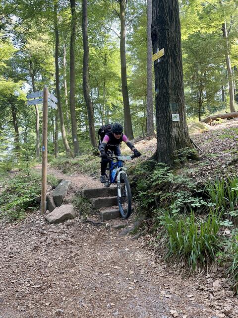 Fahrtechnikübung bei einer Ausfahrt  | Foto: VG Lambrecht (Pfalz)