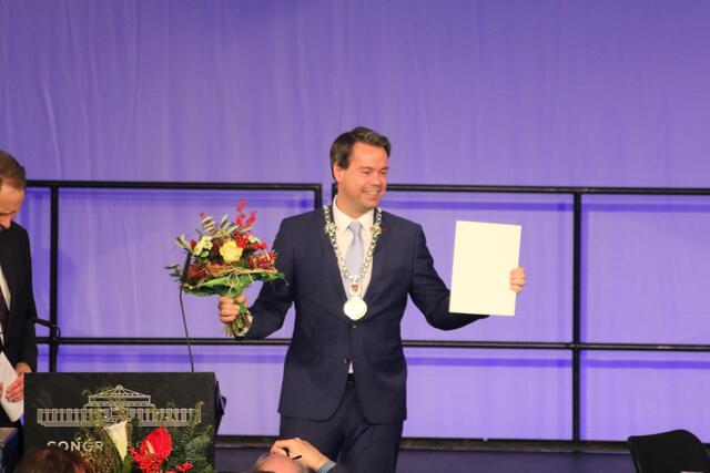 Der neue Oberbürgermeister der Stadt Frankenthal | Foto: Gisela Böhmer