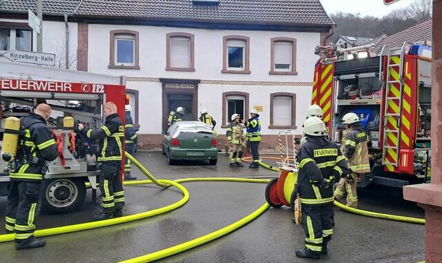Brand in Friedelhausen | Foto: Foto: Feuerwehr