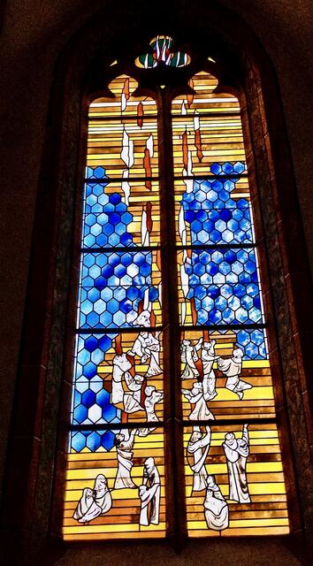 Besonders beeindruckend sind die Glasarbeiten, mit denen die Kirchenfenster ausgestattet sind. Diese zählen zu den Meisterwerken der Glaskunst." | Foto: Z. Haggag 