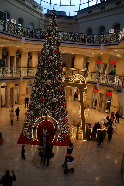 Nikolaus im Einkaufszentrum | Foto: Ich