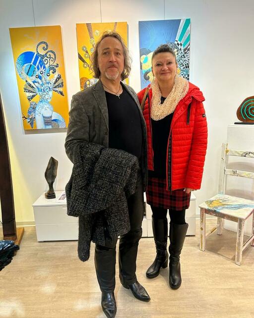 Florian Simon Eiler und Carina Mykoda | Foto: Günter Hornung