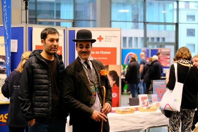 Außergewöhnliche Begegnungen auf dem Neujahrsempfang der Stadt Mannheim | Foto: Jessica Bader