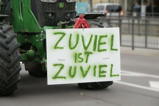 Protestaktionen der Landwirte am 8. Januar | Foto: Heike Schwitalla