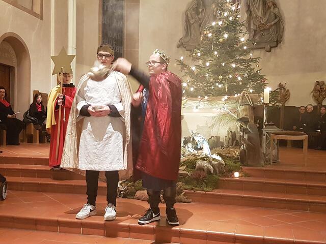 Die Dreikönige waren auch dabei | Foto: Urheber: W. Schmidhuber