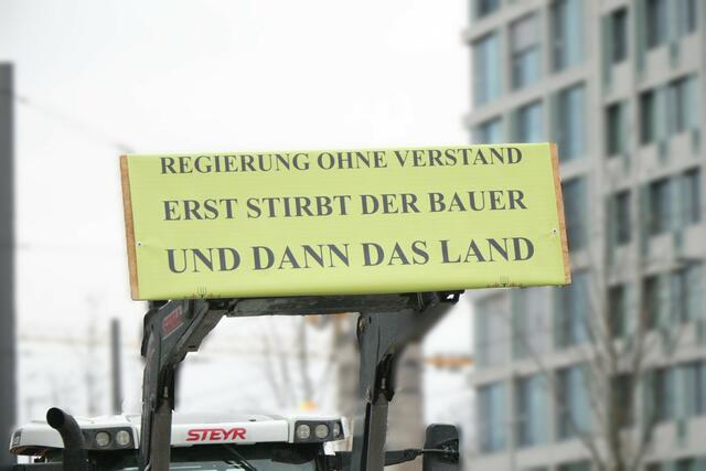 Protestaktionen der Landwirte am 8. Januar | Foto: Heike Schwitalla
