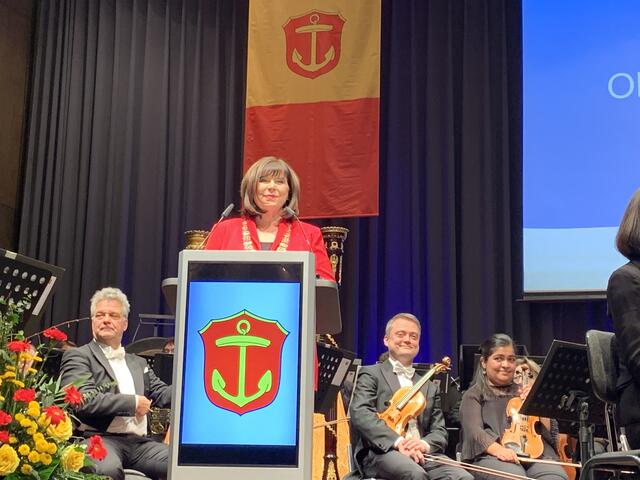 Neujahrsansprache von Oberbürgermeisterin Jutta Steinruck | Foto: Michael Sonnick