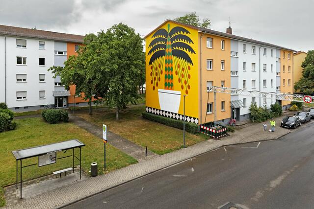 Wandbild in der Hochfeldstraße | Foto: Rainer Zerback