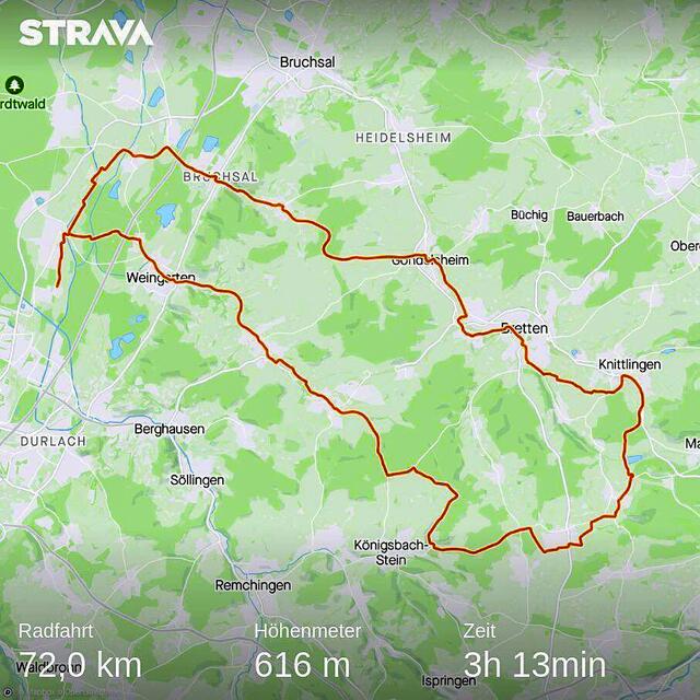 Tour zum Aalkistensee | Foto: Quelle: Strava