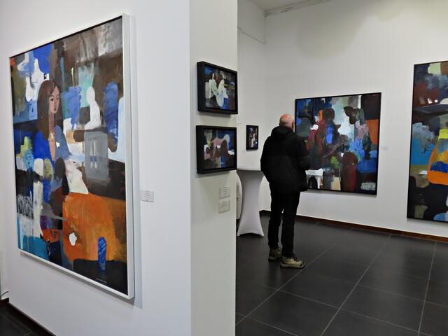 Alles voll mit Bär-Gemälden | Foto: Brigitte Melder
