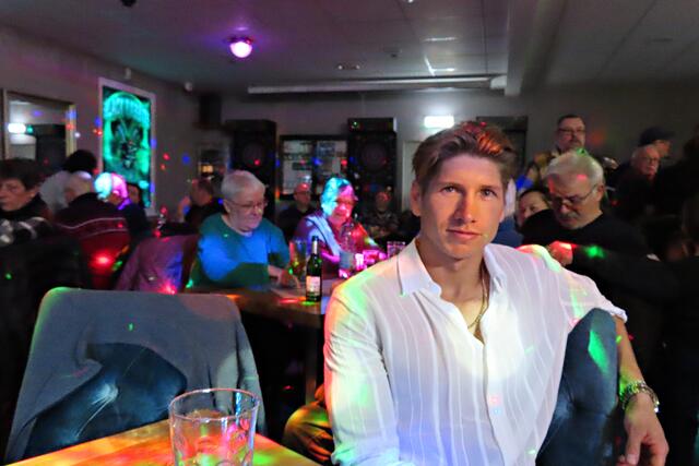 Während der Pause ein kleines Gespräch mit Giovanni Weisheit | Foto: Brigitte Melder