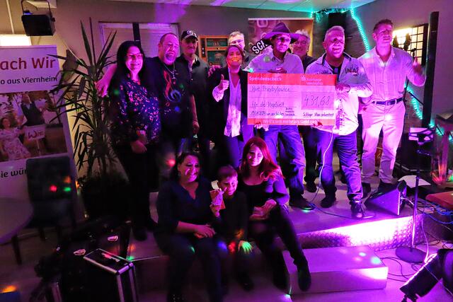 Eine wundervolle Summe kam da zusammen für Kurt | Foto: Brigitte Melder