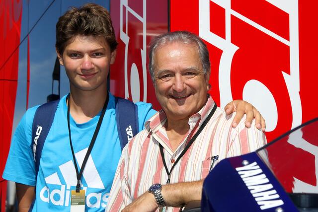 Franz Rau mit seinem Sohn Johannes | Foto: Thomas Haas