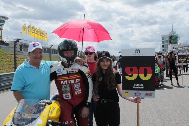 Franz Rau mit Bernhard Schick | Foto: Michael Sonnick