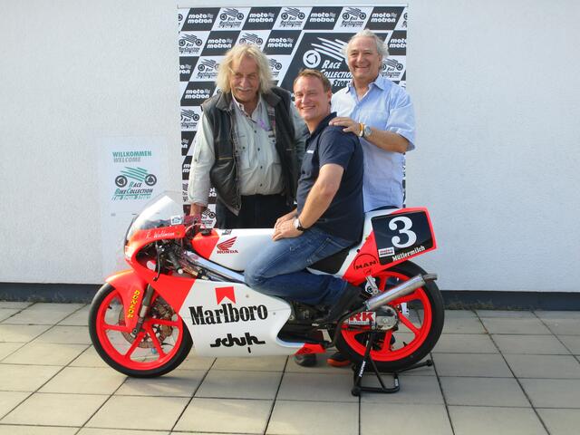 Günter Zwafink mit Ralf Waldmann und Franz Rau | Foto: Michael Sonnick
