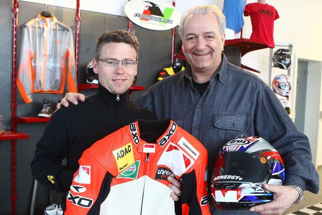 Steve Jenkner mit Franz Rau | Foto: Thorsten Horn