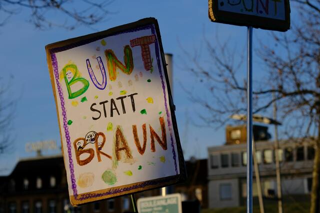 Mannheim demonstriert: „Nie wieder ist jetzt! - Vielfalt und Demokratie erhalten" | Foto: Jessica Bader