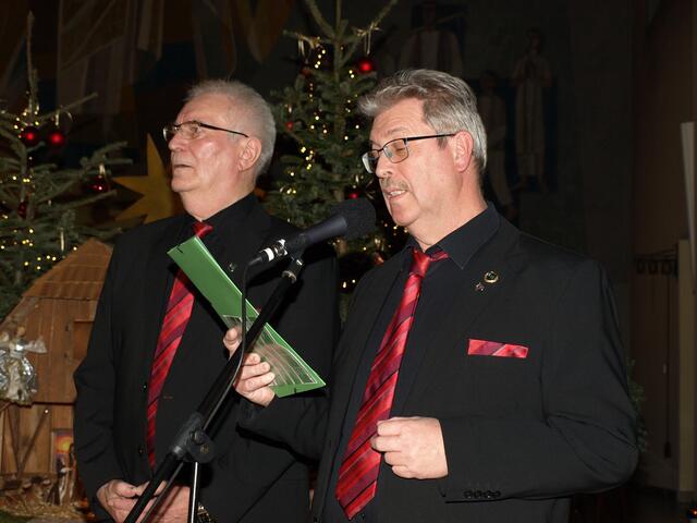 Aus dem Neujahrskonzert der Fidelia: Hohe Ehrung für Leo Oechsler | Foto: Urheber: W. Schmidhuber