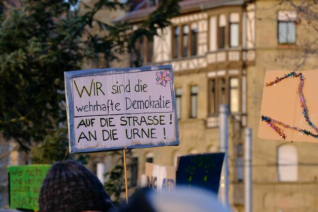Mannheim demonstriert: „Nie wieder ist jetzt! - Vielfalt und Demokratie erhalten" | Foto: Jessica Bader