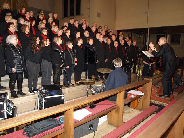 Aus dem Neujahrskonzert der Fidelia | Foto: Urheber: W. Schmidhuber