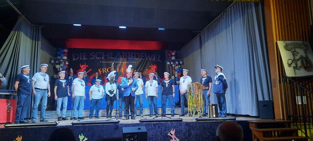 Prunksitzung Schlabbdewel | Foto: Kristin Hätterich