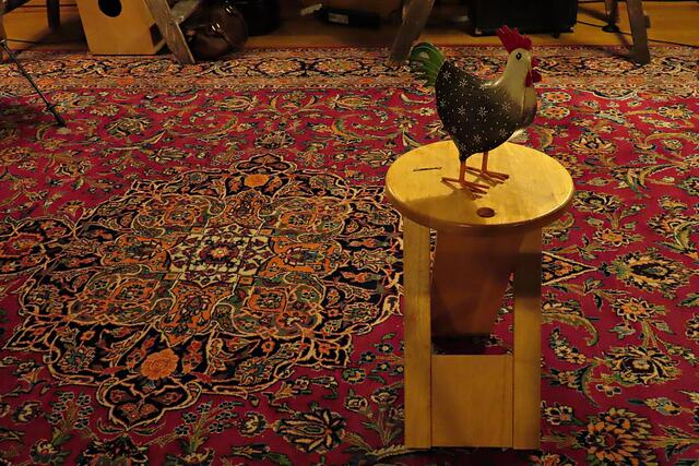 Immer mit dabei Maskottchen "Der Gockel" | Foto: Brigitte Melder