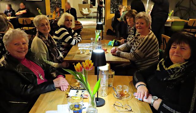 "Mein Tisch" war sehr angetan von dem Gesang | Foto: Brigitte Melder