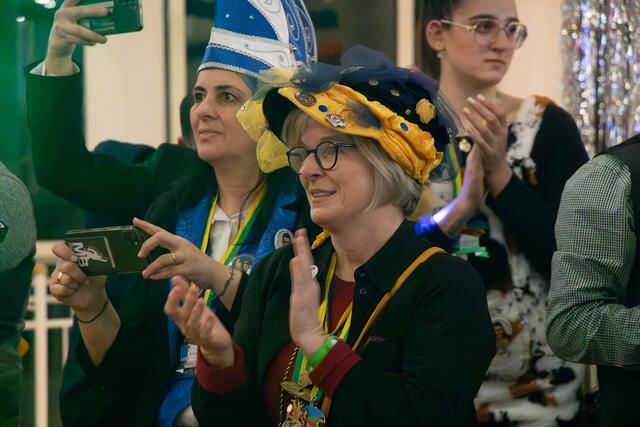 Allerlei närrische Hoheiten und Köpfe zu Gast in der Stadthalle Germersheim | Foto: Heike Schwitalla