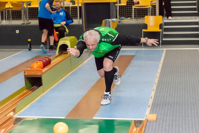 Mannschaftskapitän Dieter Ockert (612 Kegel) | Foto: SG Ettlingen