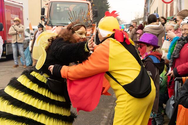 endlich wieder ein Umzug in Wörth am Rhein | Foto: Heike Schwitalla