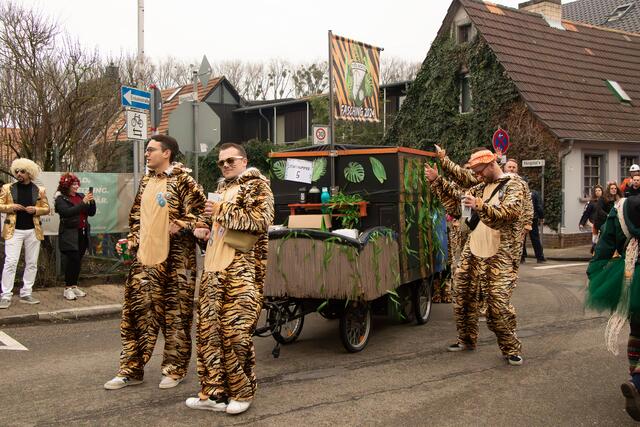 Fastnachtsumzug am 10. 2. 2024 in Wörth | Foto: Heike Schwitalla