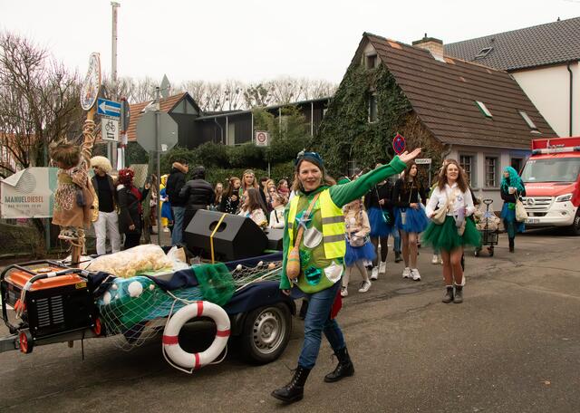 Fastnachtsumzug am 10. 2. 2024 in Wörth | Foto: Heike Schwitalla