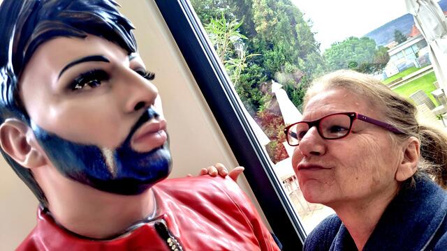 Liebe auf den ersten Blick: Brigitte Melder und Harald Glööckler | Foto: Melder &amp; Pacher