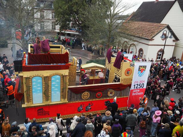 Die Landjugend Bellheim mit dem Motto „Gladiatoren im Kampf um die Südpfalz“ | Foto: Katharina Schmitt