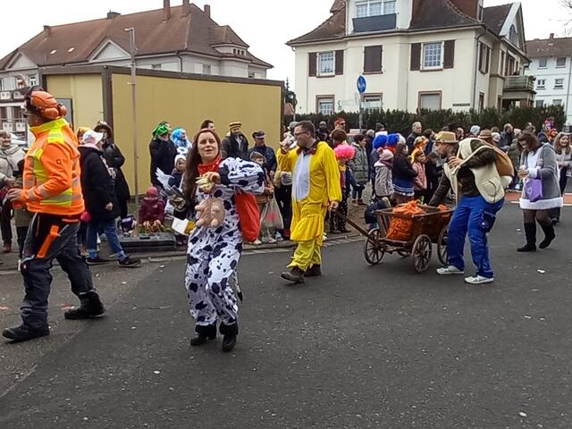 Faschingsfreunde Duttweiler beim Umzug in Germersheim | Foto: Gerhard Syring-Lingenfelder