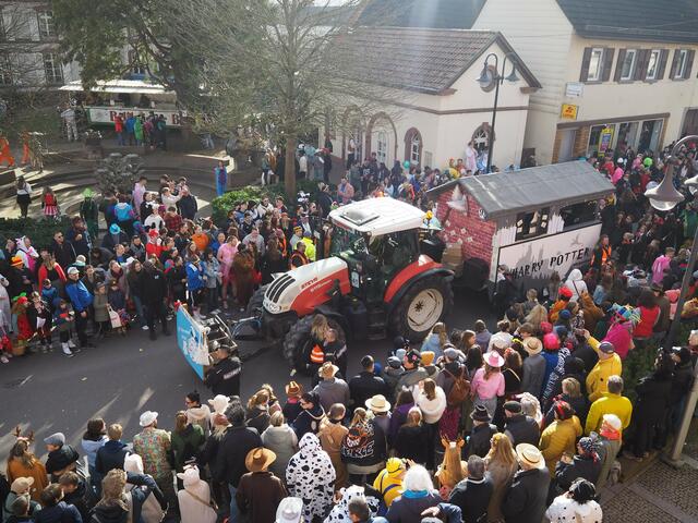 Der Harry Potter-Wagen des Herxemer Winds | Foto: Katharina Schmitt