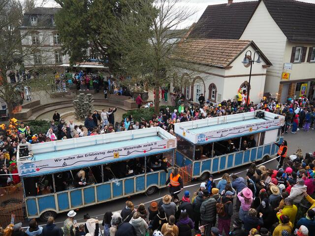 Der "Demo-Zug" erinnert an das Schoppebähnel | Foto: Katharina Schmitt