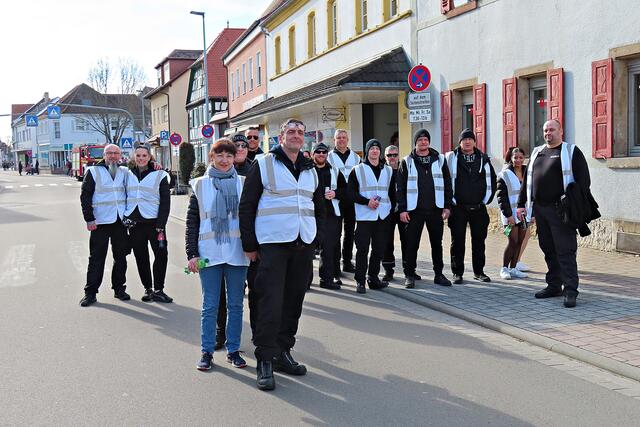 Security im Anmarsch | Foto: Brigitte Melder
