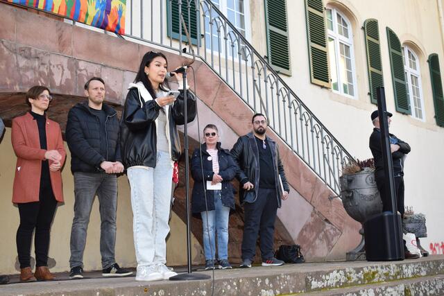 Schülerin Nazanin Khawari, | Foto: B. Bender
